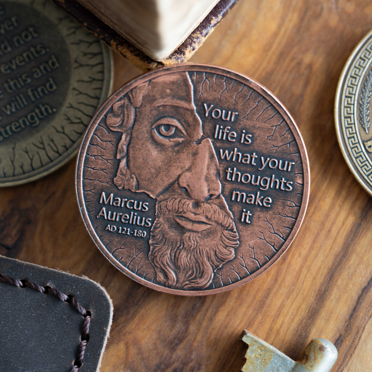 Marcus Aurelius Challenge Coin
