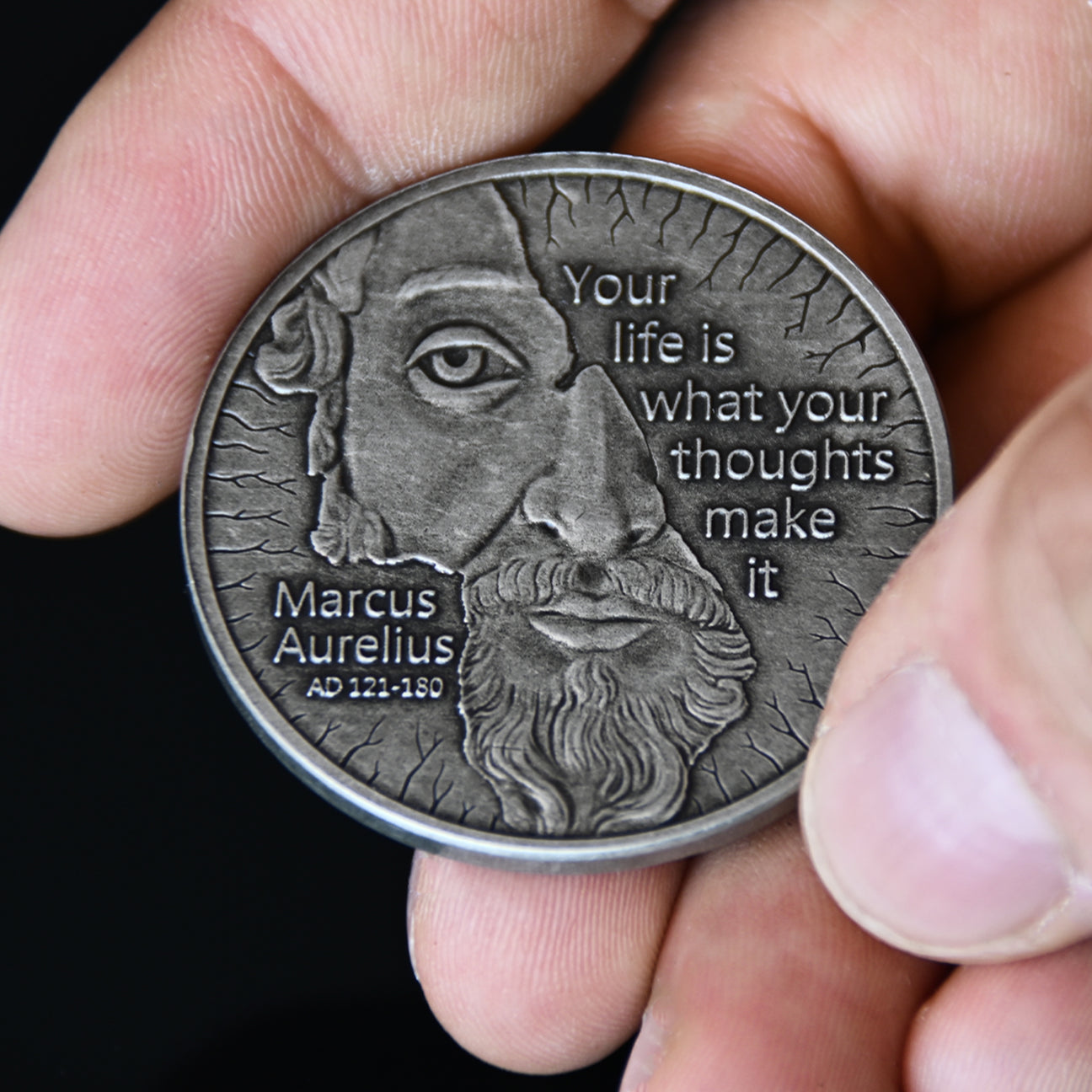 Marcus Aurelius Challenge Coin