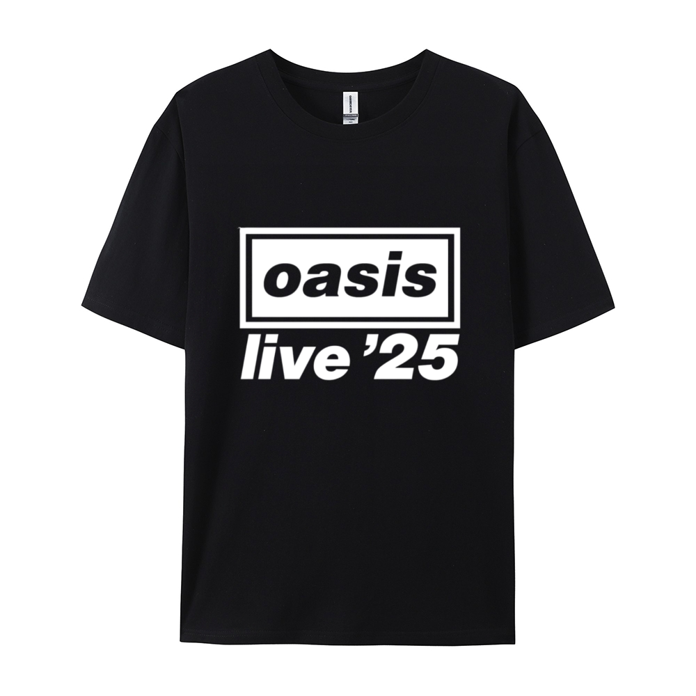 Oasis Celebrate Big Comeback 2025 Stadium Tour Confirmed Shirt