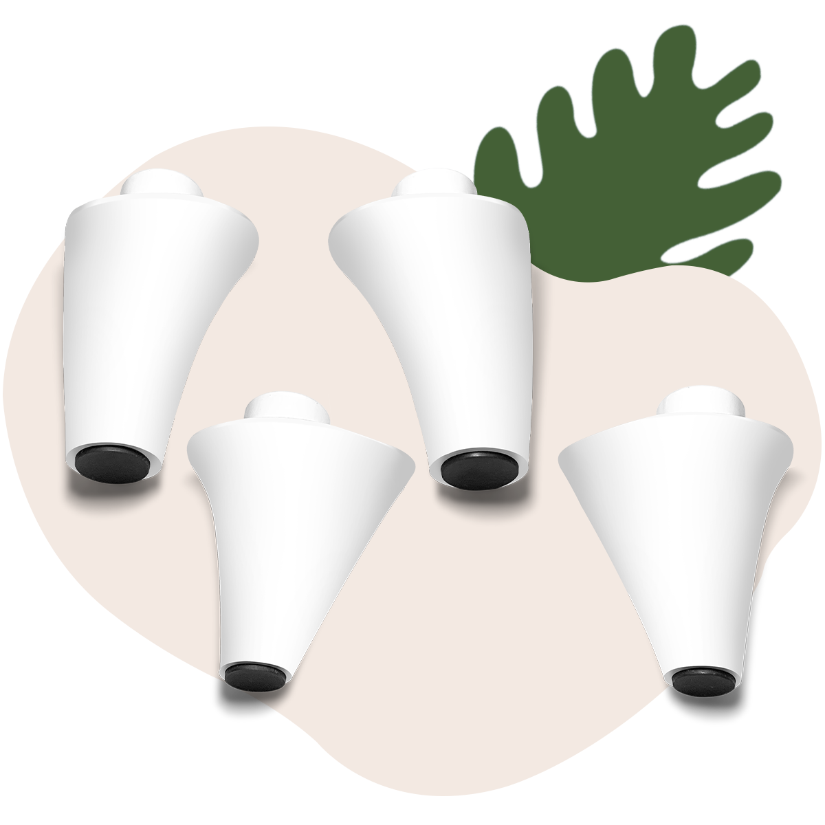 Ottoman Legs (Set of Four)