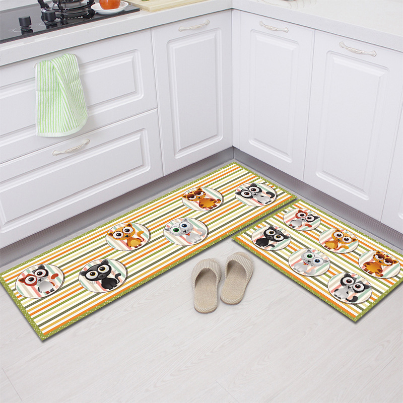 Wholesale kitchen floor mats, bathroom entrance door mats, kitchen mats, bathroom water absorption door mats by manufacturers   