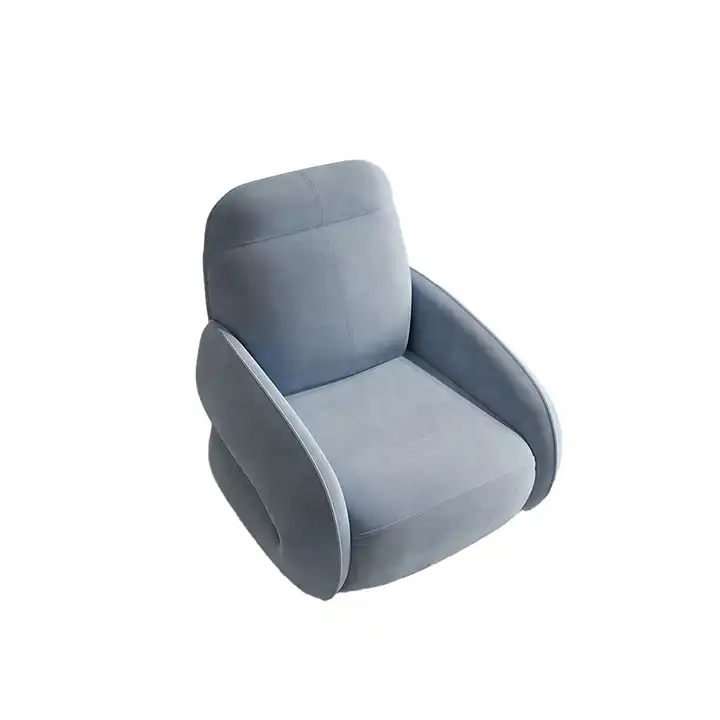 Rotatable smart electric single sofa modern fabric living room sofa multi-functional sofa chair