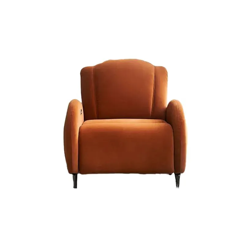 Single cabin fabric sofa leisure lounge chair fabric modern simple electric function