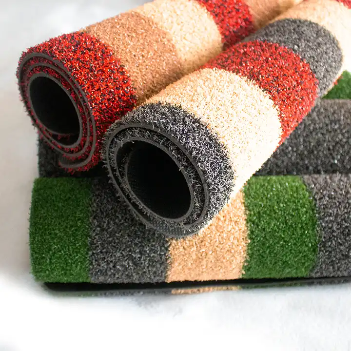 door mat pp grass plain doormat non slip print custom wholesale plain door mats