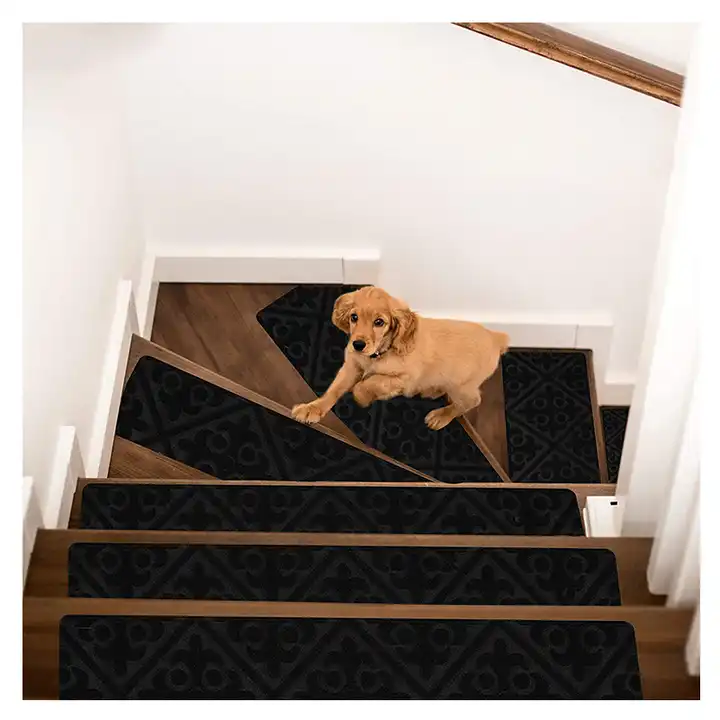 Self-adhesive Non-slip Safety Stair Step Treads Mats Home Floor Mats Carpet Staircase Area Rug Stair Protector Carpets