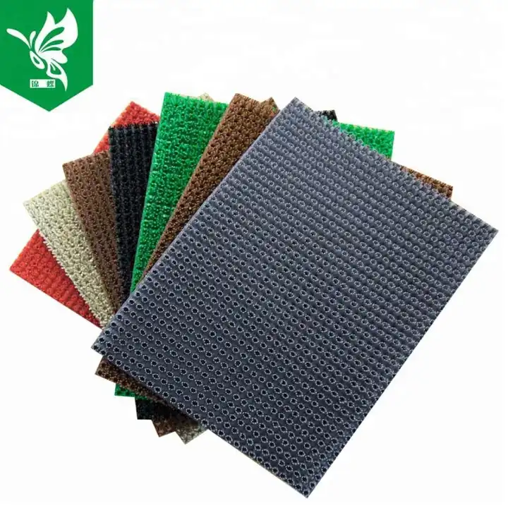 PE gold Turf mat plastic washing polyethylene grass mat