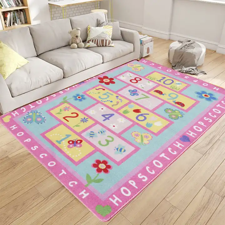 alfombras infantiles puzzle Latex Bottom Kids Play Mat for Children Educational Rugs