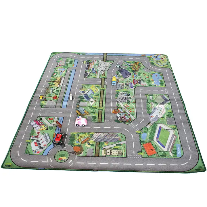 China High-quality Factory Indoor Children's Mat Antislip Baby Round Cotton Play Crawling Mat and Rugs