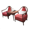 U02 leisure chair 710 * 693 * 900 （dermis）