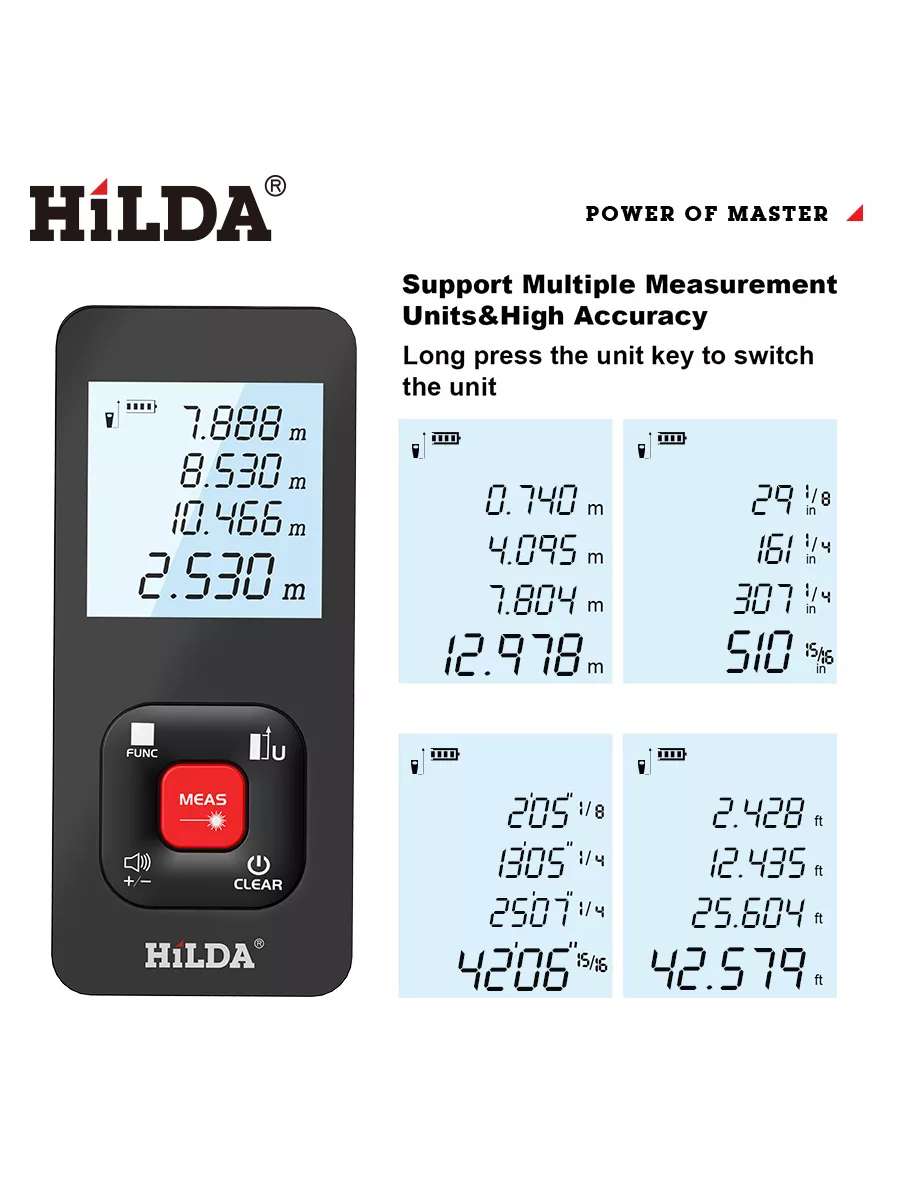 Лазерный дальномер，50M