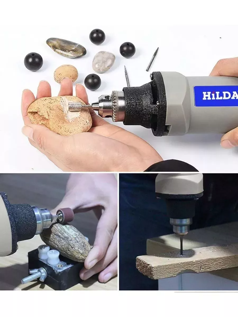 Гравер электрический, 400 Вт, Регулировка Скорости