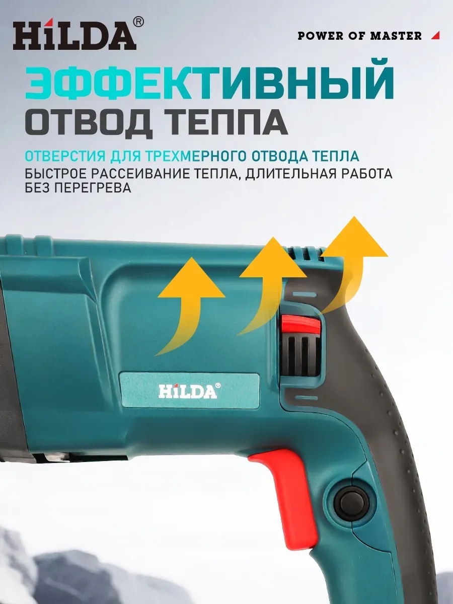 Hilda Перфоратор профессиональный со сменным патроном