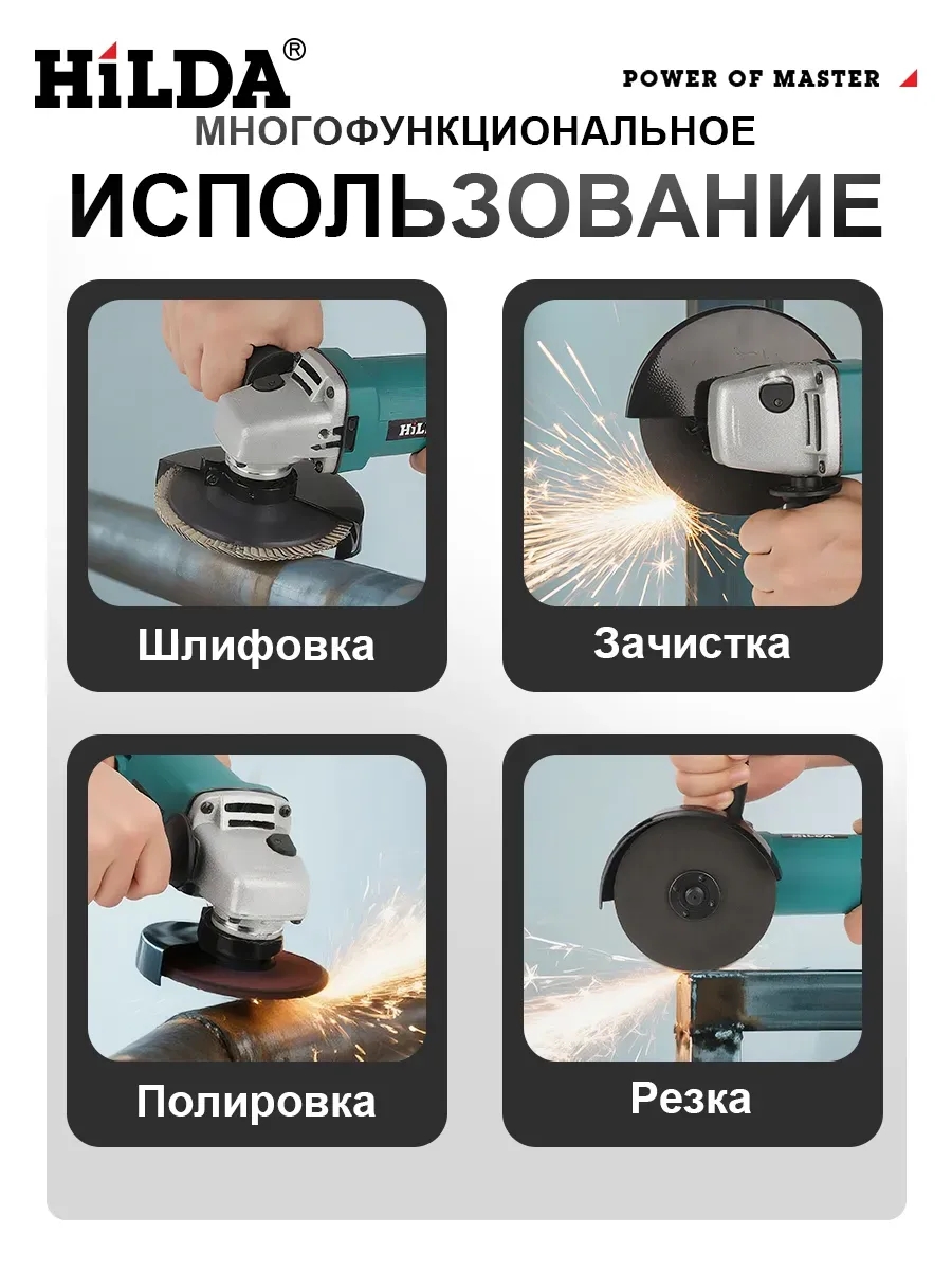 Углошлифовальная машина УШМ болгарка электрическая
