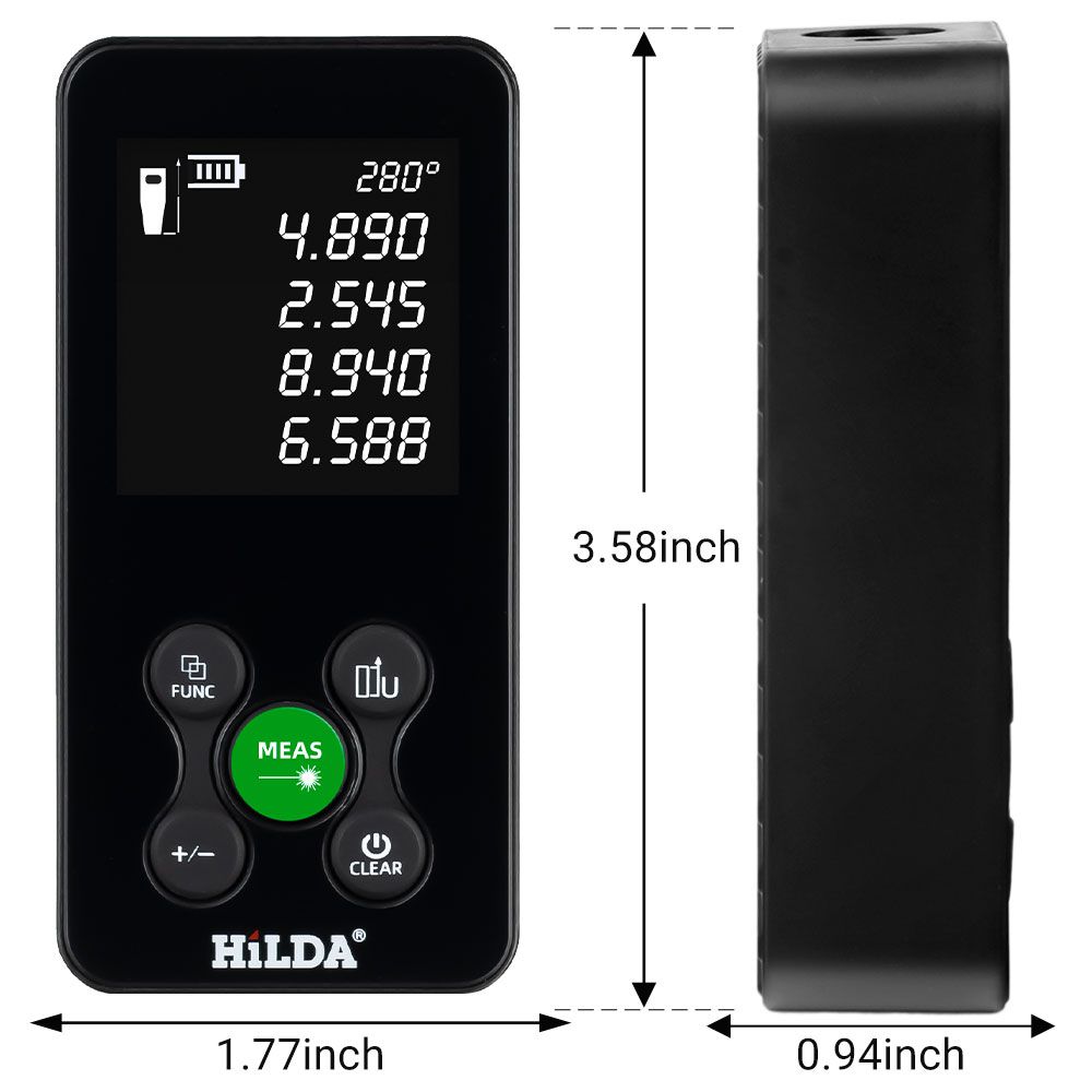 Лазерный дальномер,Зеленый луч，100M