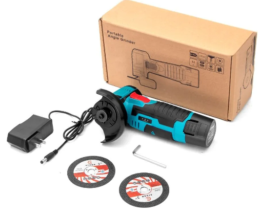 Аккумуляторная шлифовальная мини болгарка УШМ 76 мм