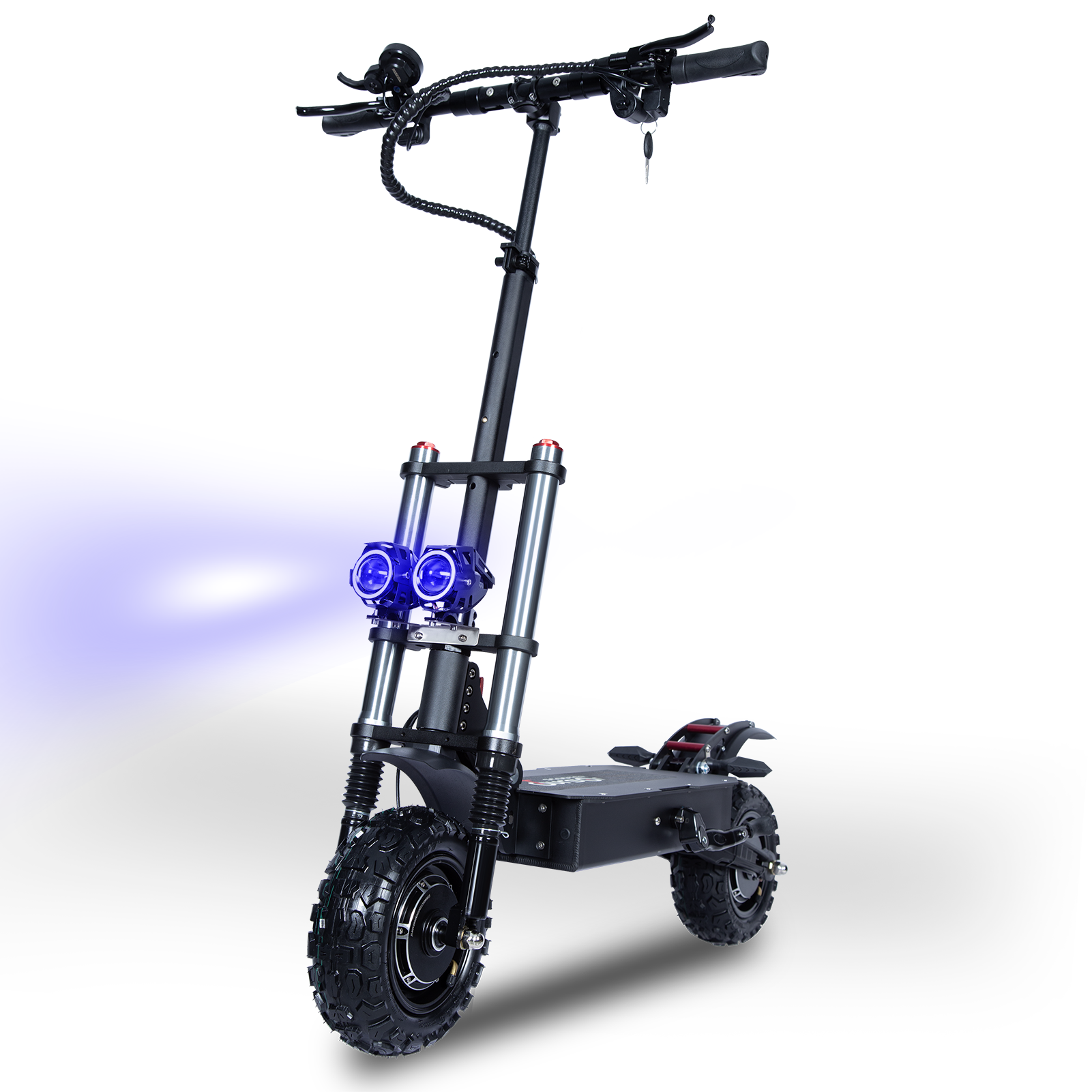 USA Canada Europe Stock 60V 6000W Dual motor 11inch Off road Electric scooter 