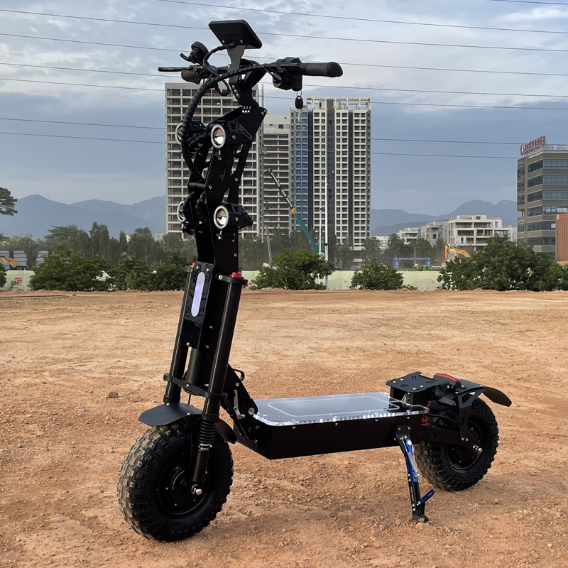 Hot selling 14inch Off Road Tire E Scooter 72V 60V 10000W Dual Motor Electric Scooter Free Shipping