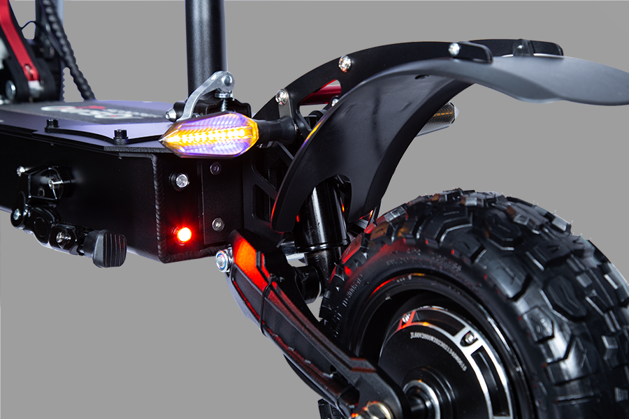 USA Canada Europe Stock 60V 6000W Dual motor 11inch Off road Electric scooter 