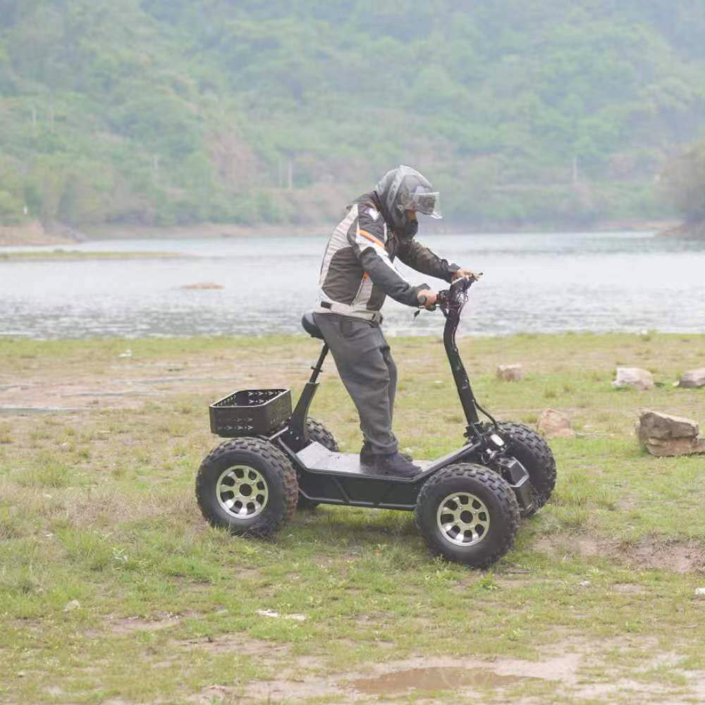 21inch mountain beach ATV electric Car Four-wheel drive Fat Wheel Four Engines ATV Electric Scooter