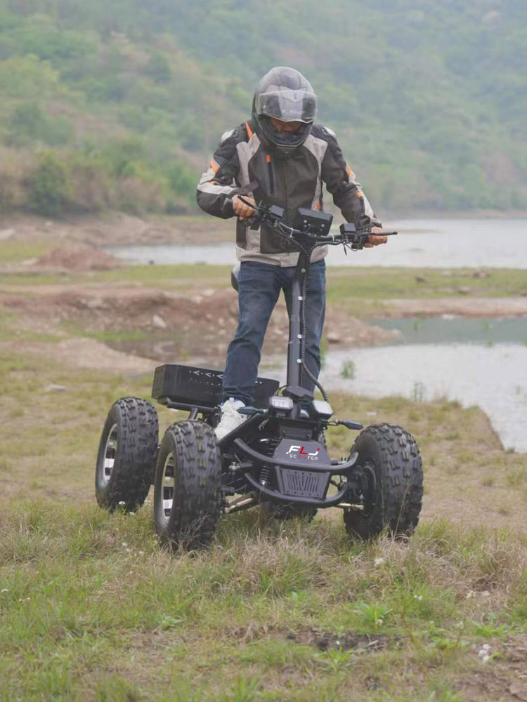 21inch mountain beach ATV electric Car Four-wheel drive Fat Wheel Four Engines ATV Electric Scooter