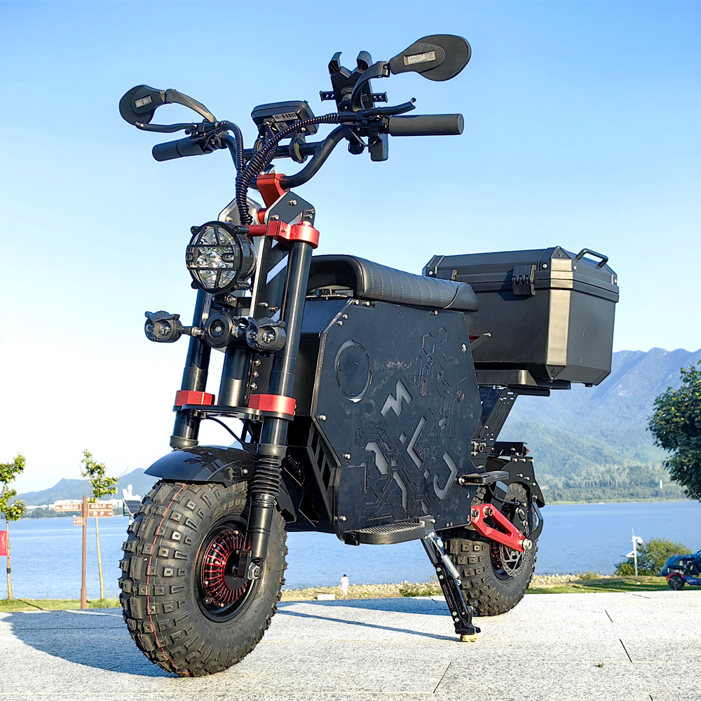 FLJ Hot Sell E scooter NFC Display 72V 12000W 13inch 14inch Adult Kick Scooter F14 New Design Bluetooth Electric Scooter