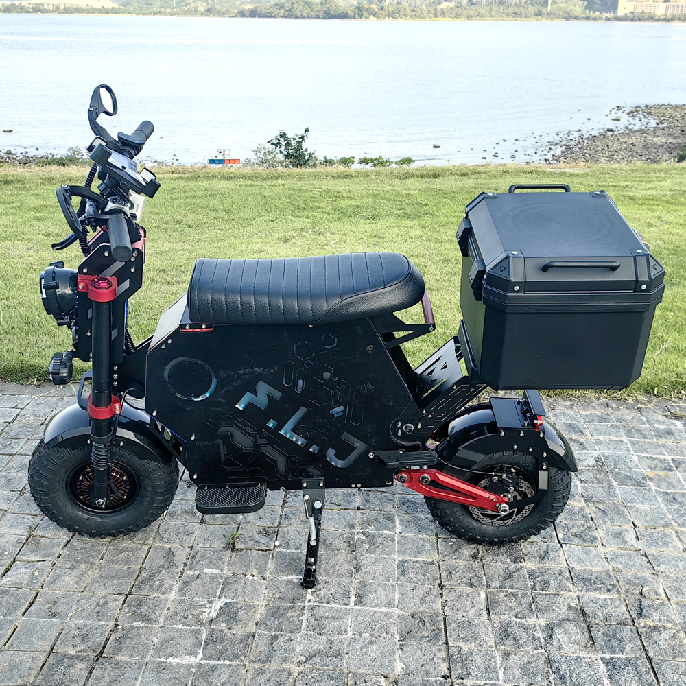 FLJ Hot Sell E scooter NFC Display 72V 12000W 13inch 14inch Adult Kick Scooter F14 New Design Bluetooth Electric Scooter