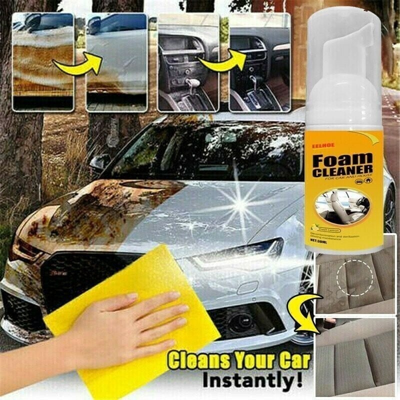 (🎁2024 New Year Hot Sale Buy 1 Get 1 Free🎁 )💥Home Cleaning Foam Cleaner Spray Multi-purpose Anti-aging Cleaner Tools for Car Interiors or Home Appliance