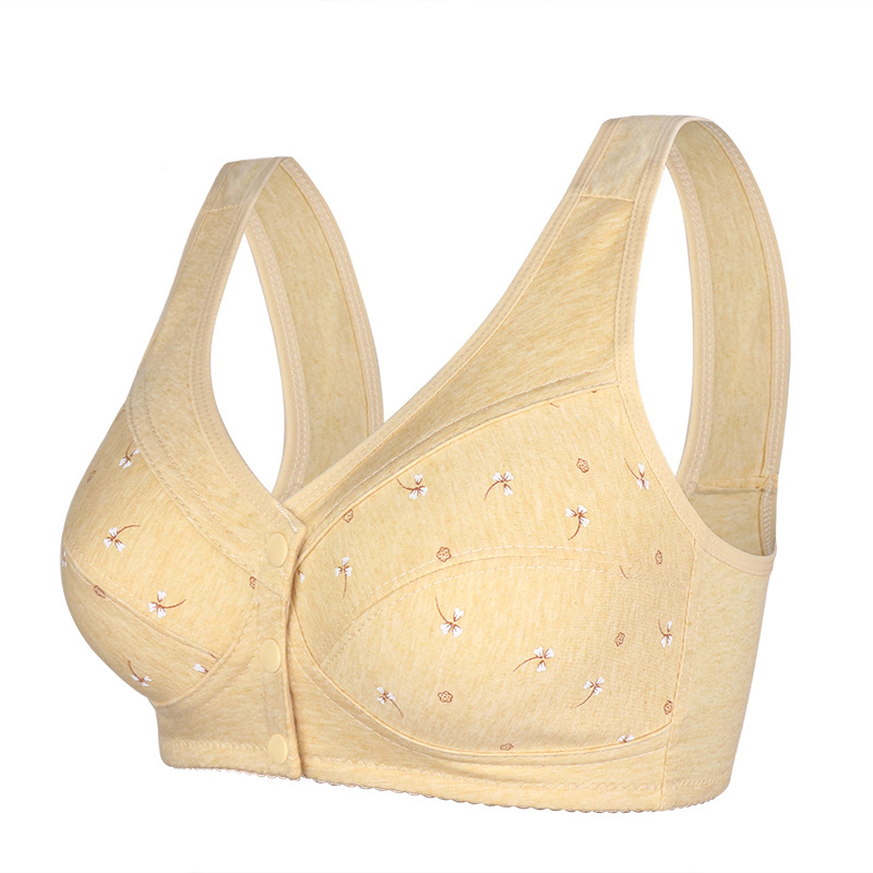 Hot Sale 50% Off - Design for Senior Front Closure Cotton Bra🌸Buy One Get Two