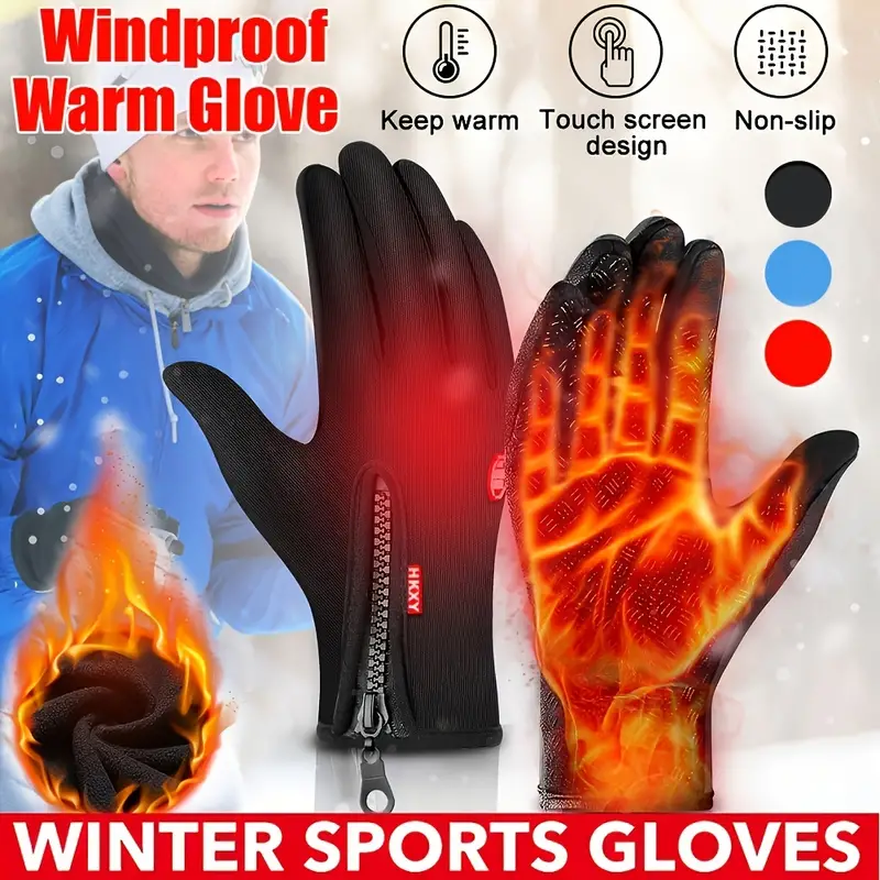 Ultimate Waterproof & Windproof Thermal Touchscreen Thermal Gloves（BUY 2 FREE SHIPPING）