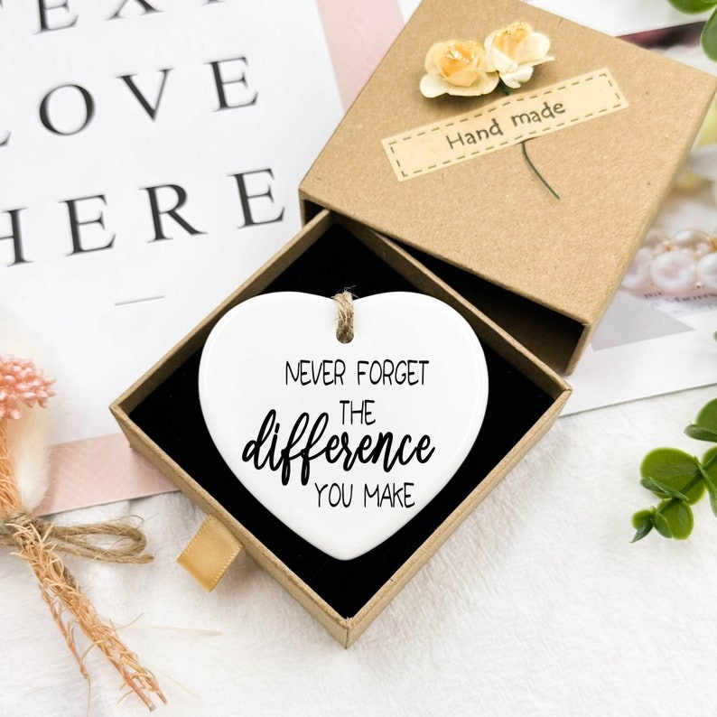 🎁Friendship Gift-💖Never Forget The Difference You Make