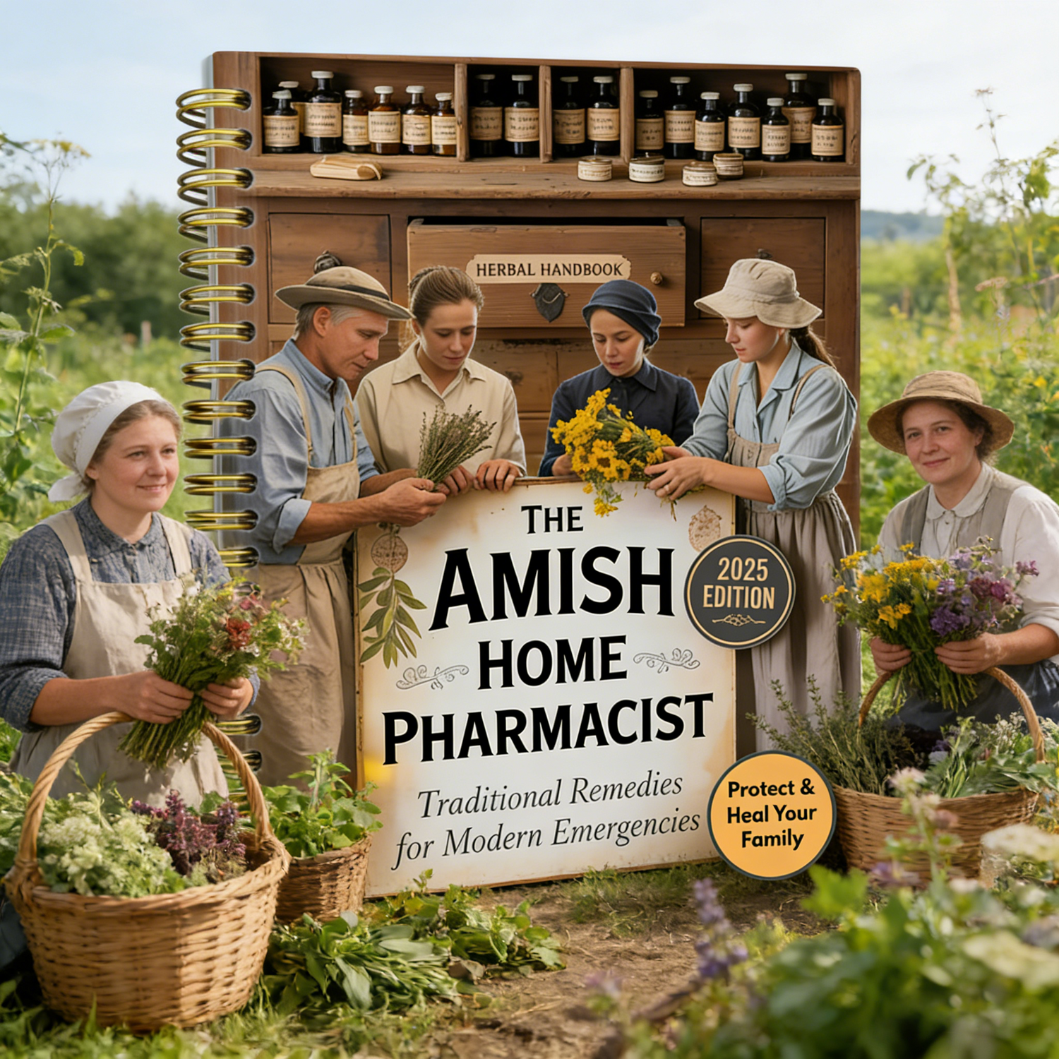 🌿Amish Home Pharmacist: A Natural Healing Handbook📚
