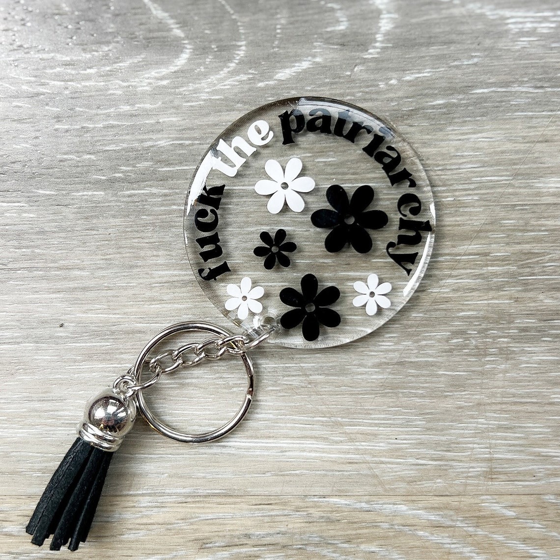 Fuck the Patriarchy Acrylic Keychain
