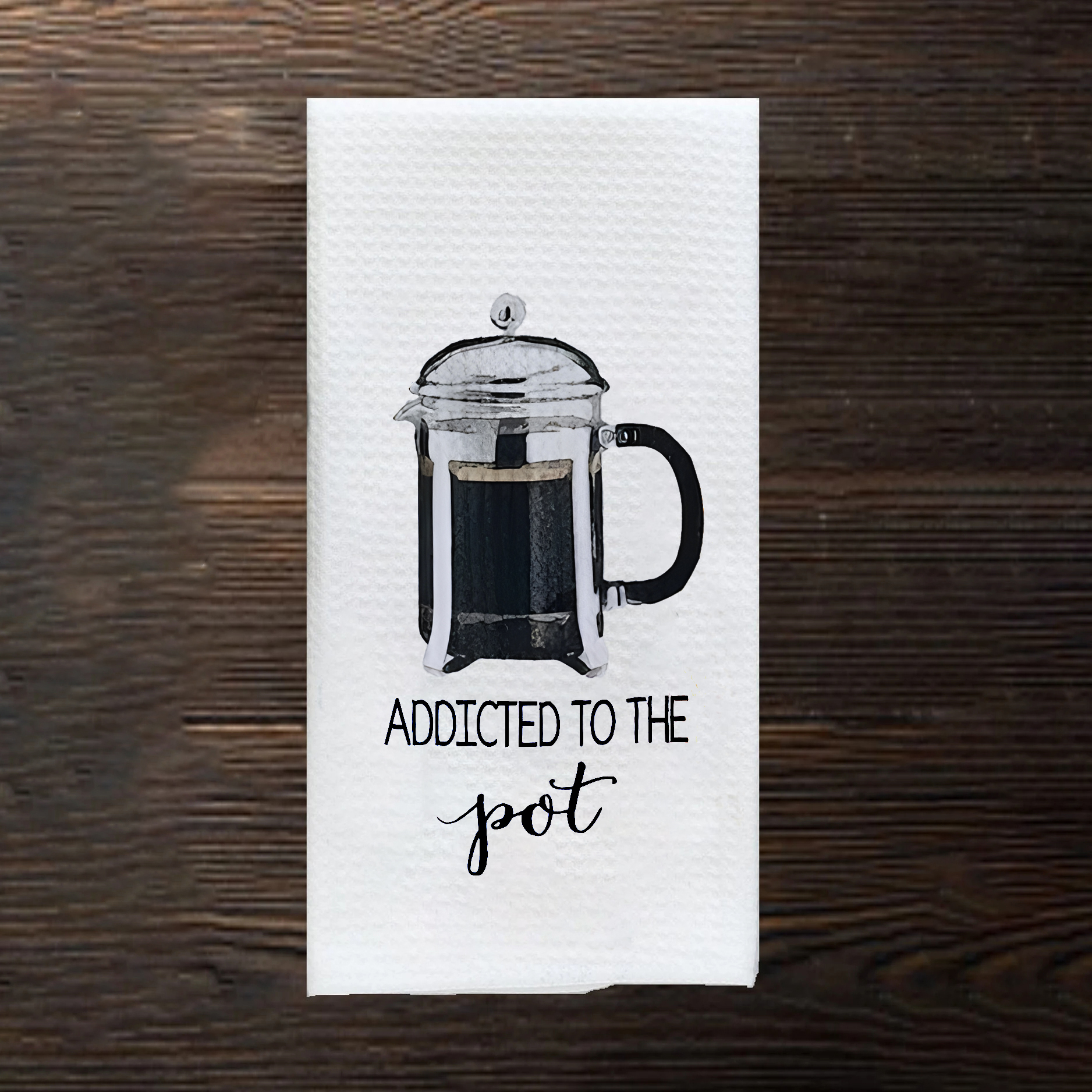 Funny Kitchen Towels - Coffee Decor