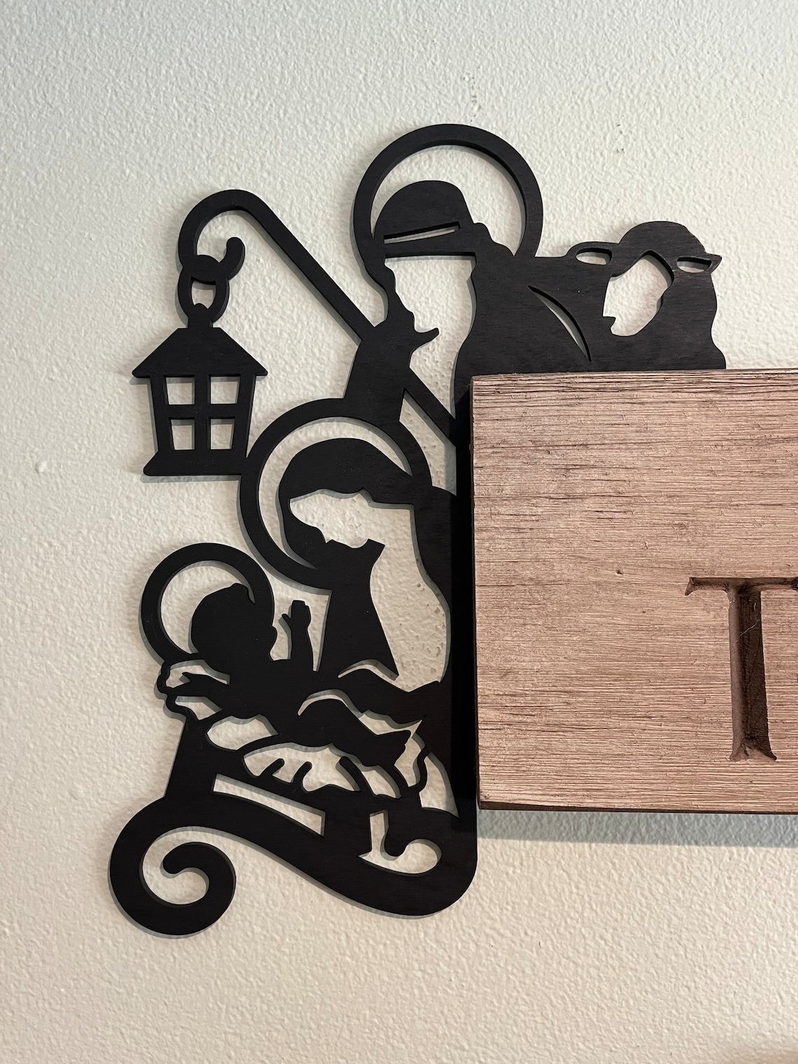 Christmas Door Corner Sign