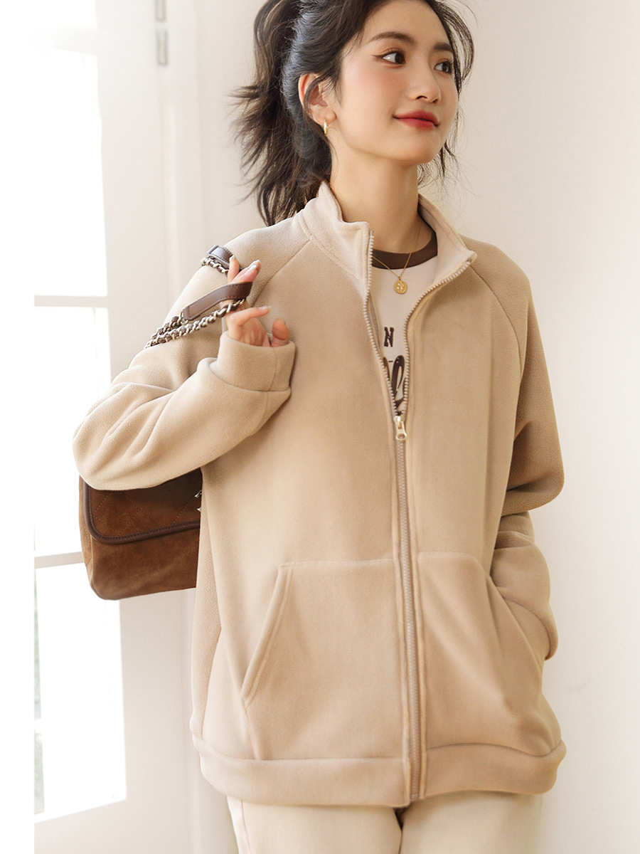 ❄️Shake Fleece Jacket Lamb🐏 - Women's Plush And Thick Cardigan👩