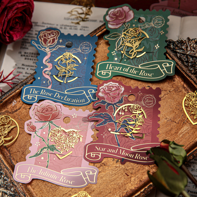 Rose Code Bookmark