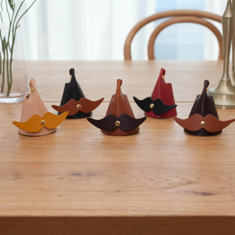 😂Beard Styling - 👓Leather Eyeglass Holder💥