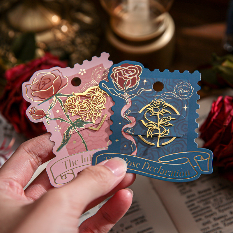 Rose Code Bookmark