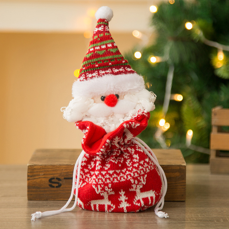 🎄Christmas Knitted Doll Gift Bags🎁