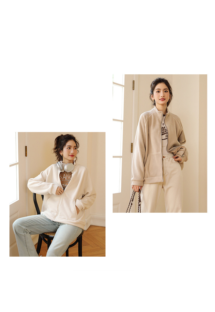 ❄️Shake Fleece Jacket Lamb🐏 - Women's Plush And Thick Cardigan👩