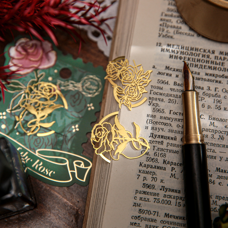 Rose Code Bookmark