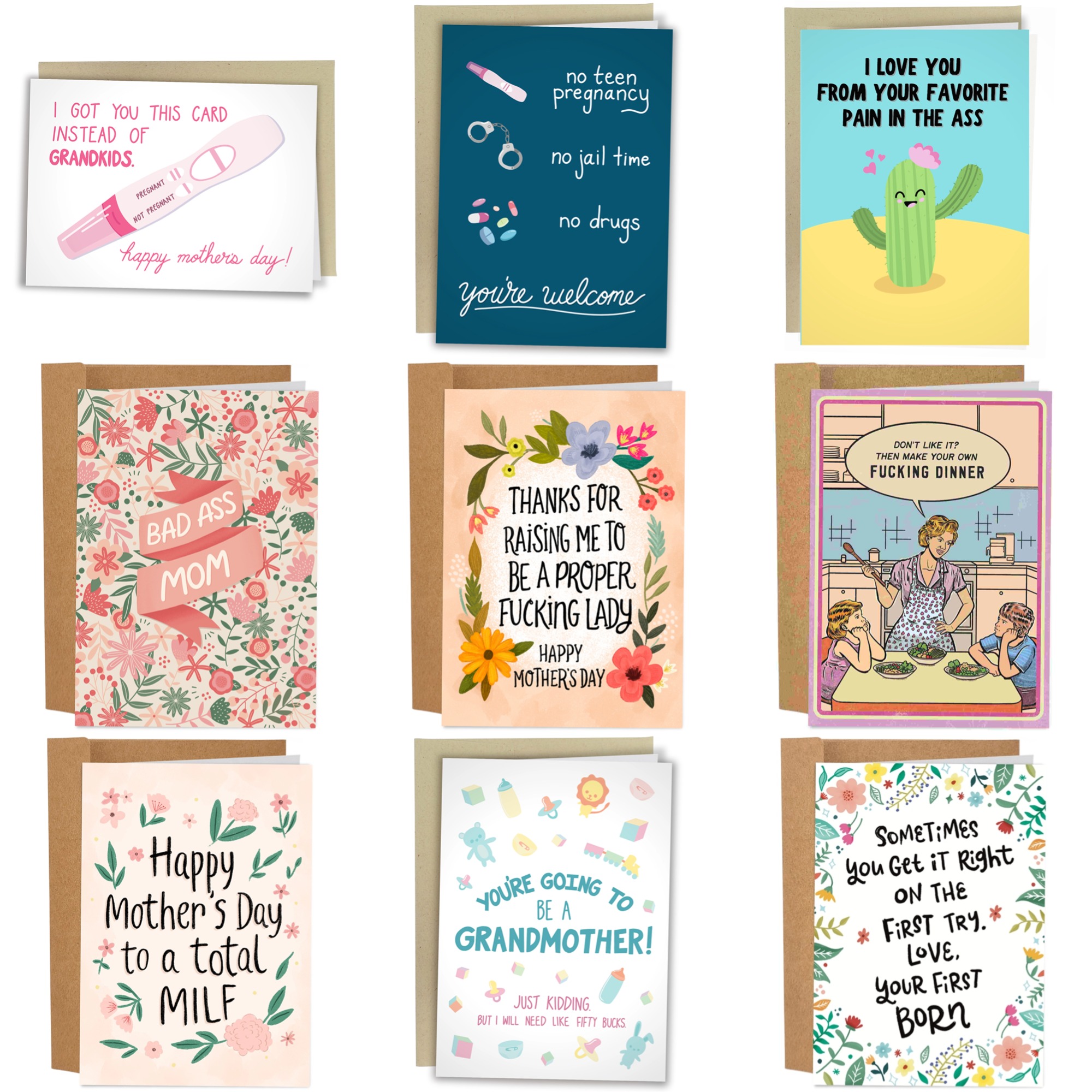 👩‍🦰Funny Mother's Day Card 😂