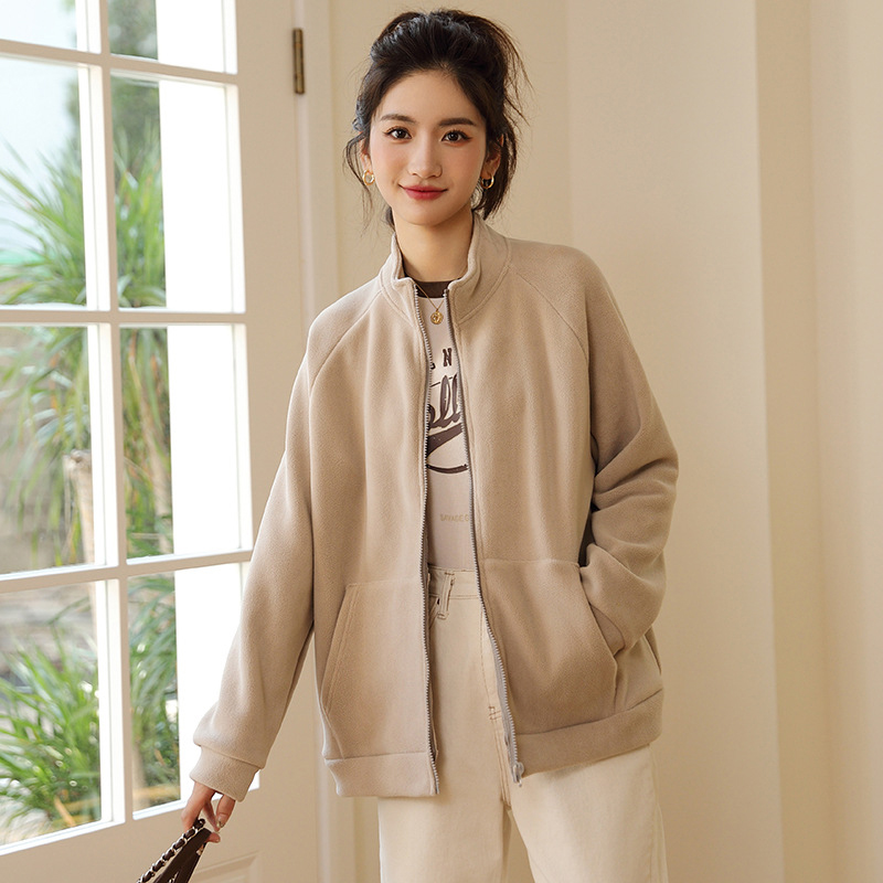 ❄️Shake Fleece Jacket Lamb🐏 - Women's Plush And Thick Cardigan👩