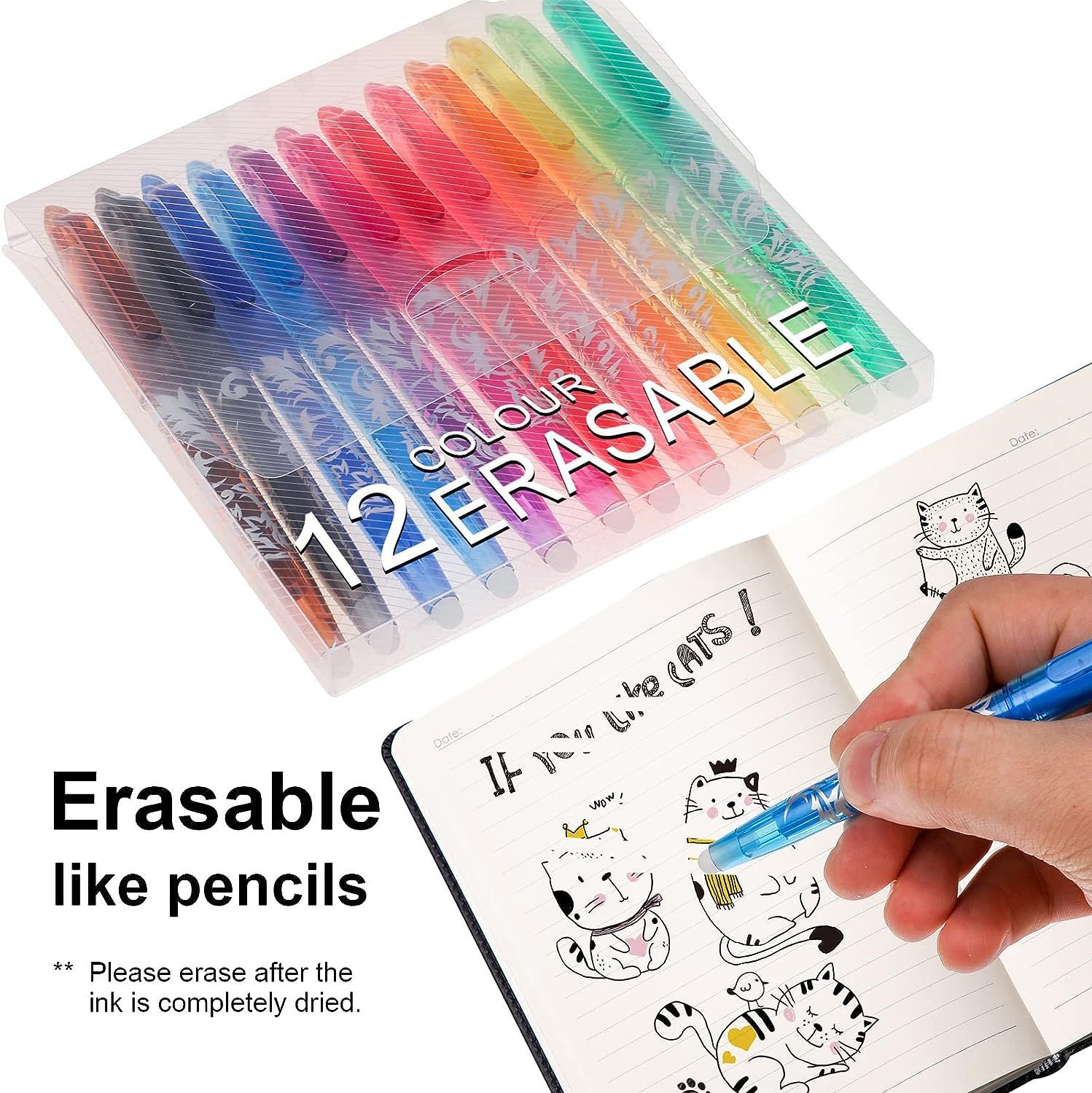 Erasable Gel Ink Colors Pen