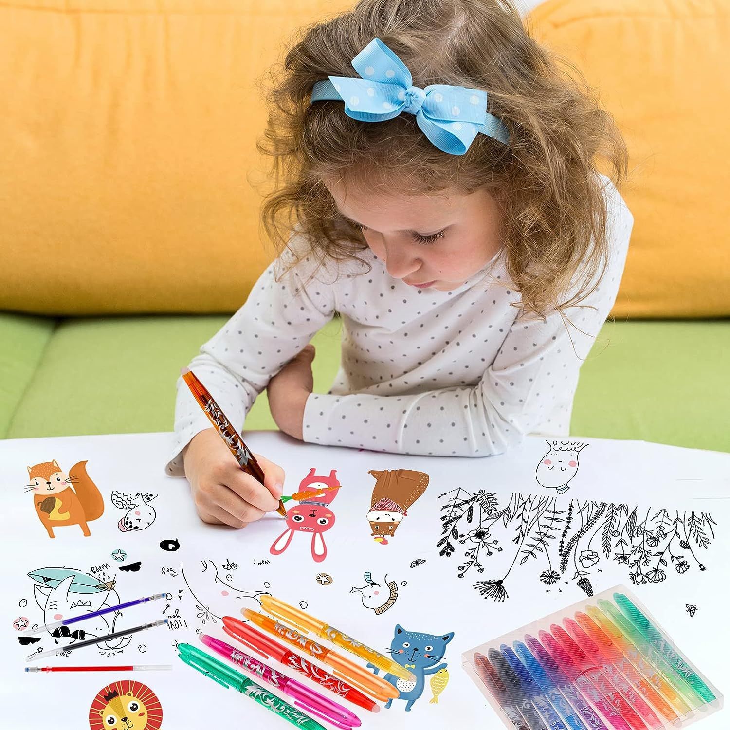 Erasable Gel Ink Colors Pen