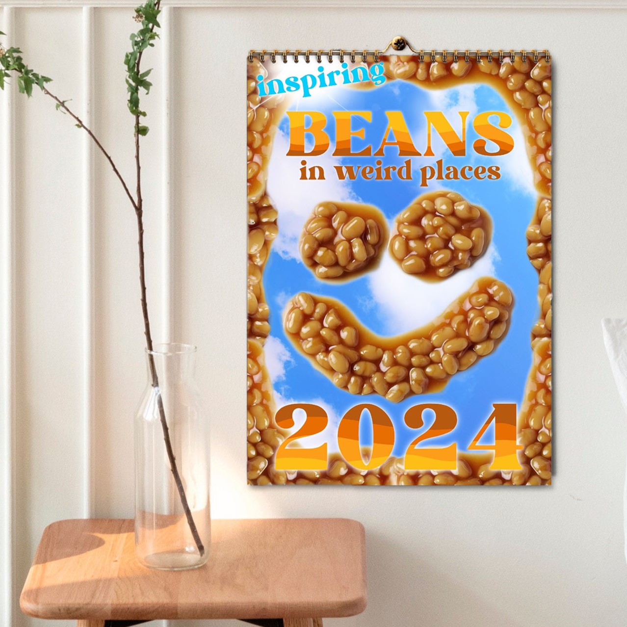 🤣Baked Beans in Weird Places 2024 Calendar👻