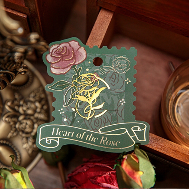 Rose Code Bookmark