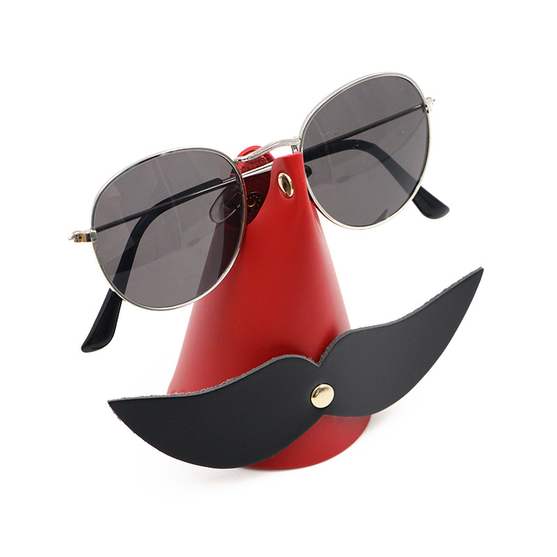 😂Beard Styling - 👓Leather Eyeglass Holder💥