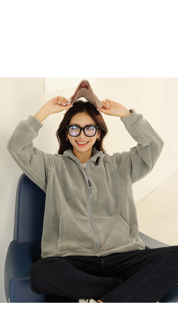 ❄️Shake Fleece Jacket Lamb🐏 - Women's Plush And Thick Cardigan👩