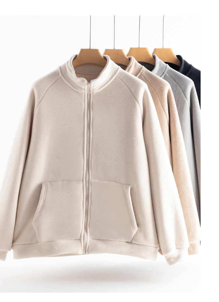 ❄️Shake Fleece Jacket Lamb🐏 - Women's Plush And Thick Cardigan👩